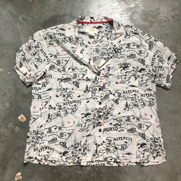 Maeve Anthropology Button Down Women Top XSP - Picture 1 of 5